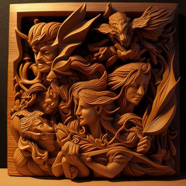 3D модель Игра Final Fantasy 5 (STL)